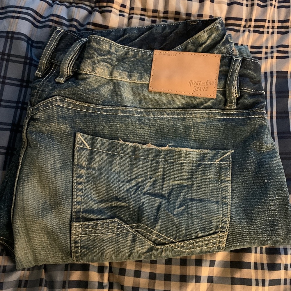 Jeans Rivet De Cru and Mek Denim $20 New and used